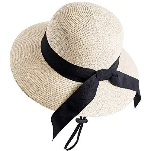 Sun Shade Straw Beach Hat - Image 19