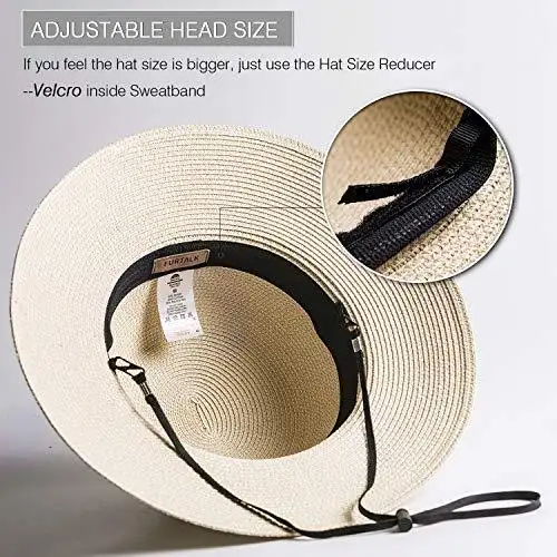 Sun Shade Straw Beach Hat - Image 20