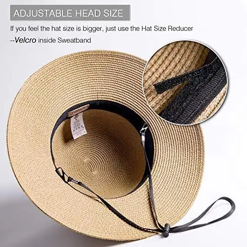 Sun Shade Straw Beach Hat - Image 8
