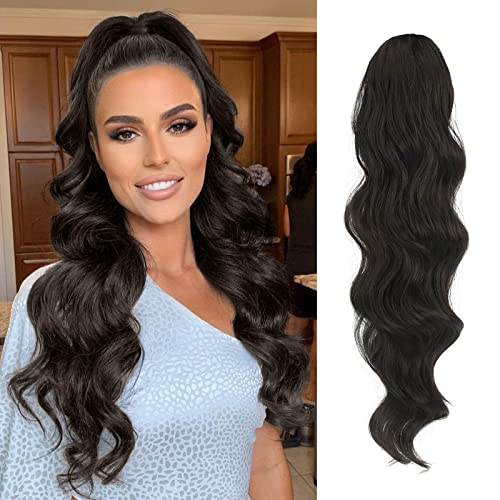 Synthetic Drawstring Ponytail - 24 inch - Image 13