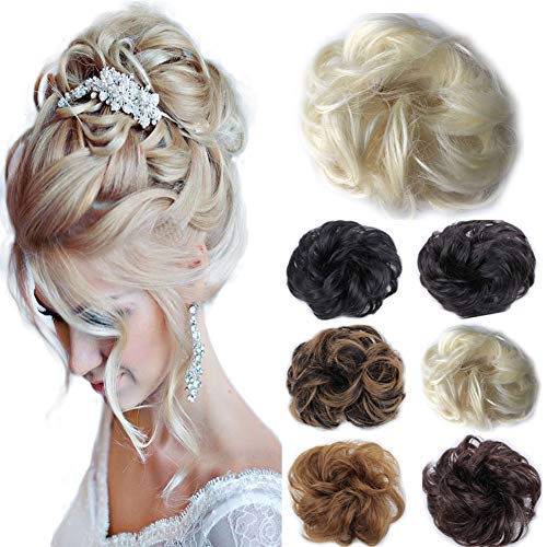 Synthetic Fibre Hair Bun Donut Hairpiece - Image 10