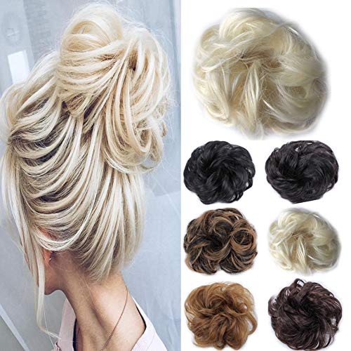 Synthetic Fibre Hair Bun Donut Hairpiece - Image 11