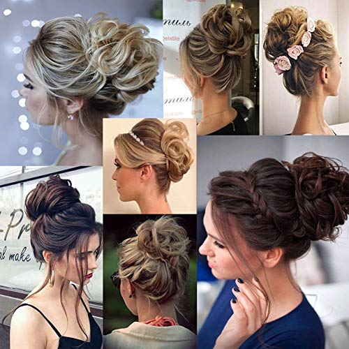 Synthetic Fibre Hair Bun Donut Hairpiece - Image 13