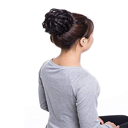 Synthetic Fibre Hair Bun Donut Hairpiece - Image 14