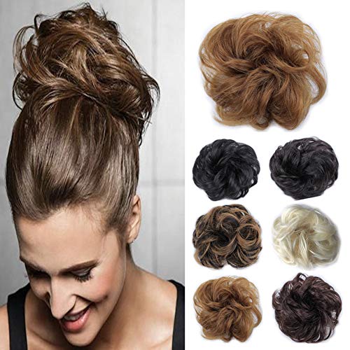 Synthetic Fibre Hair Bun Donut Hairpiece - Image 16