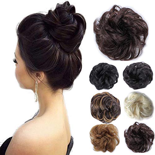 Synthetic Fibre Hair Bun Donut Hairpiece - Image 18