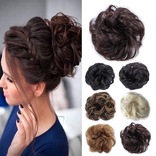 Synthetic Fibre Hair Bun Donut Hairpiece - Image 19