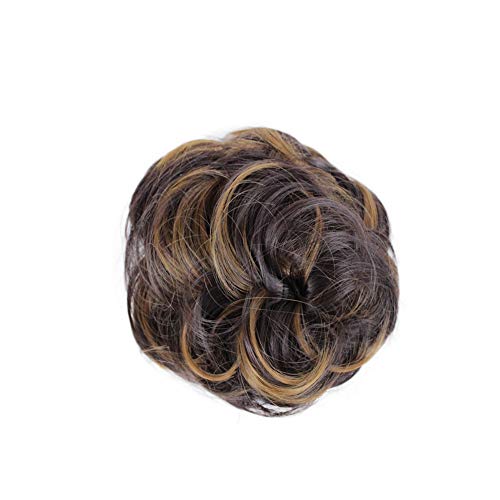 Synthetic Fibre Hair Bun Donut Hairpiece - Image 2