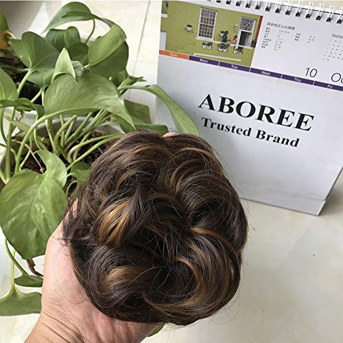 Synthetic Fibre Hair Bun Donut Hairpiece - Image 7