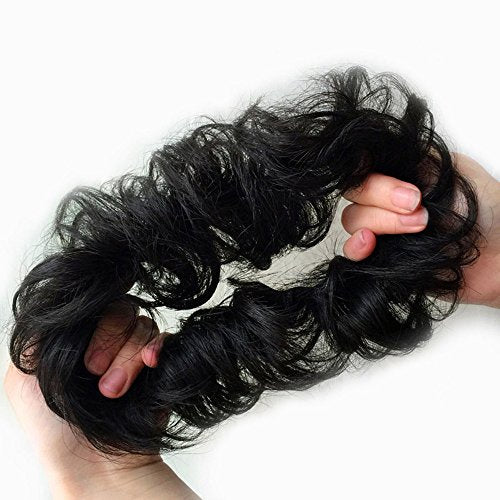 Synthetic Fibre Hair Bun Donut Hairpiece - Image 9