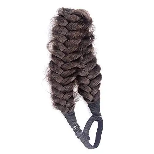 Synthetic Hair Braided Headband - Image 10