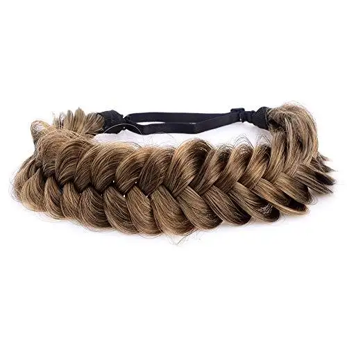 Synthetic Hair Braided Headband - Image 12