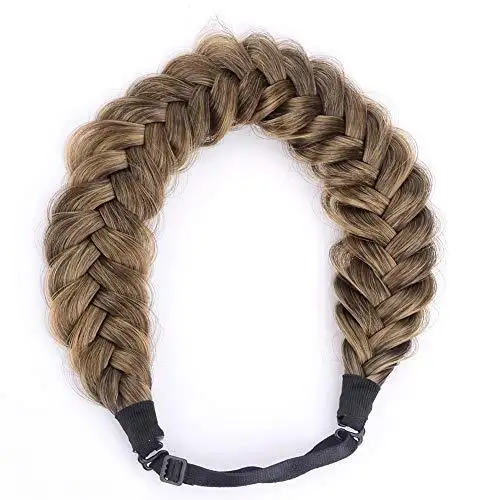 Synthetic Hair Braided Headband - Image 14