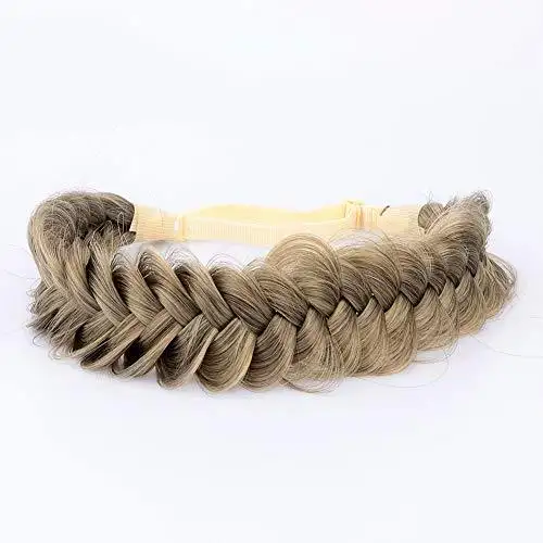 Synthetic Hair Braided Headband - Image 15