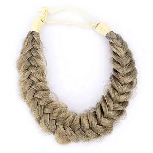Synthetic Hair Braided Headband - Image 17