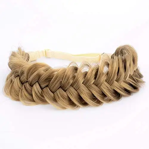 Synthetic Hair Braided Headband - Image 20