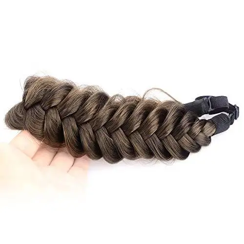 Synthetic Hair Braided Headband - Image 22