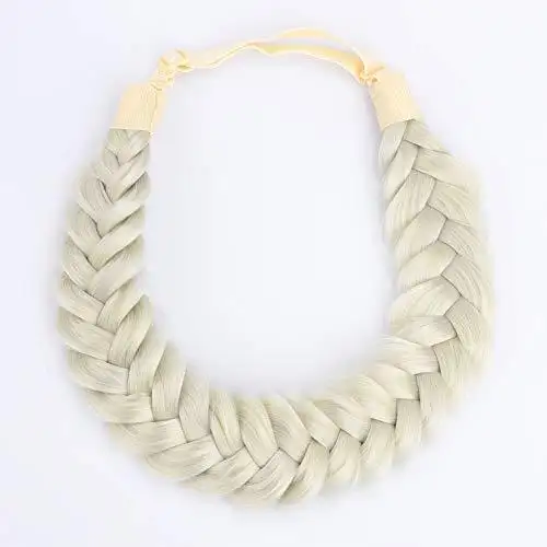 Synthetic Hair Braided Headband - Image 30