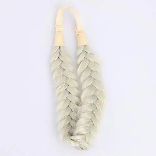 Synthetic Hair Braided Headband - Image 31
