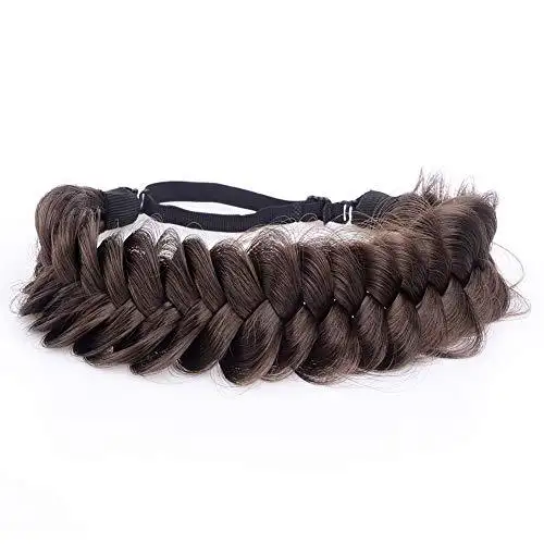 Synthetic Hair Braided Headband - Image 8