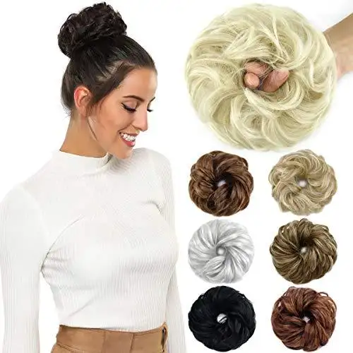 Synthetic Hair Bun Chignon - Image 24