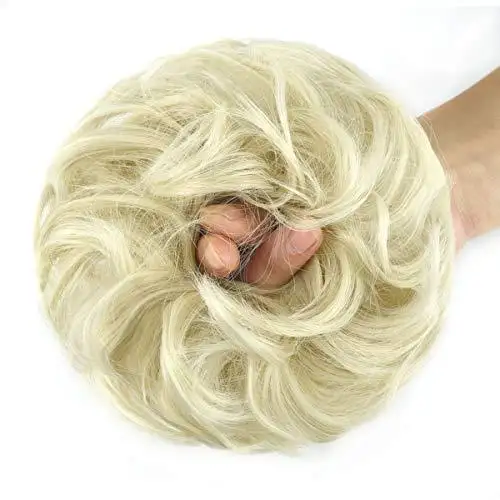 Synthetic Hair Bun Chignon - Image 25