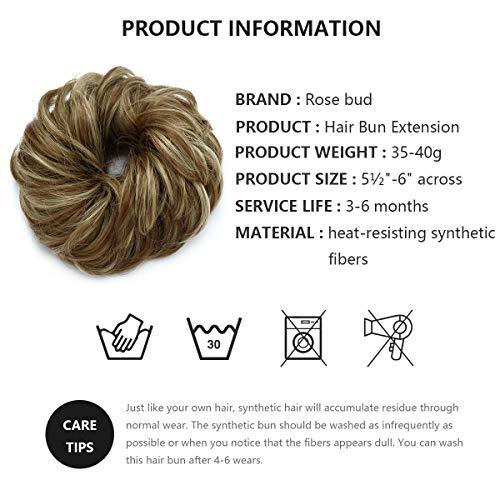 Synthetic Hair Bun Chignon - Image 32