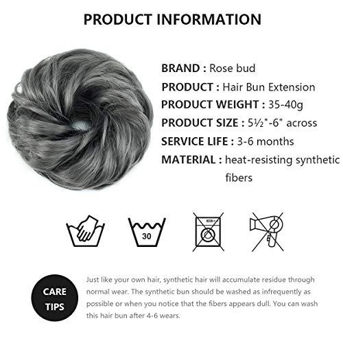 Synthetic Hair Bun Chignon - Image 36