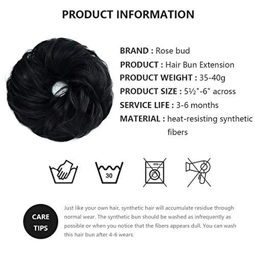 Synthetic Hair Bun Chignon - Image 51