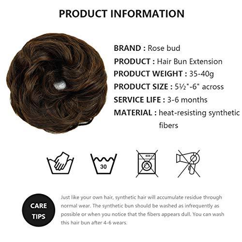 Synthetic Hair Bun Chignon - Image 56