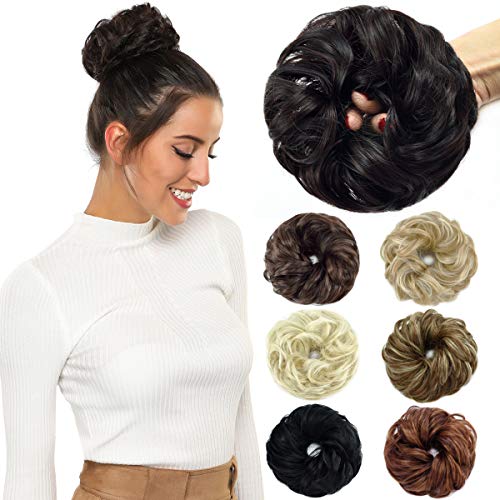 Synthetic Hair Bun Chignon - Image 58