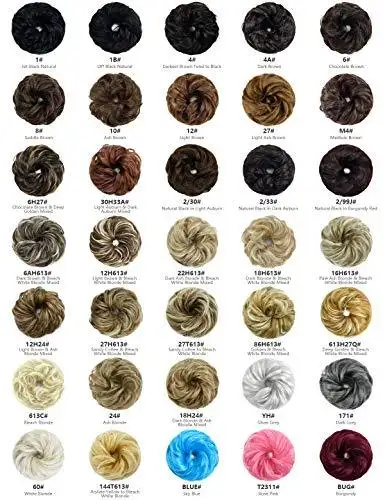 Synthetic Hair Bun Chignon - Image 7
