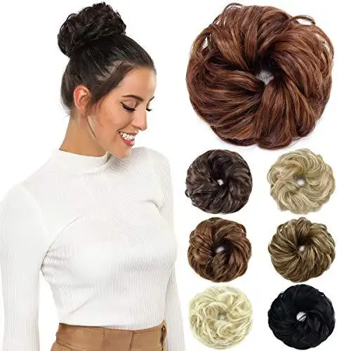 Synthetic Hair Bun Chignon - Image 8