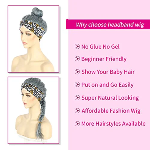 Synthetic Headband Wig - Image 12