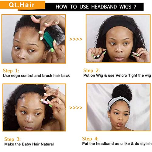 Synthetic Headband Wig - Image 50