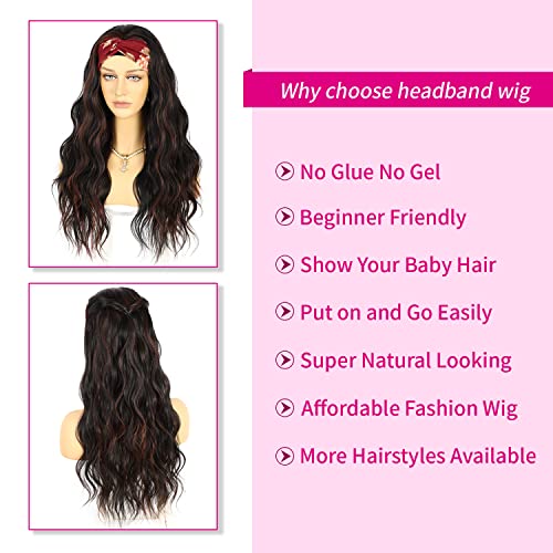 Synthetic Headband Wig - Image 59