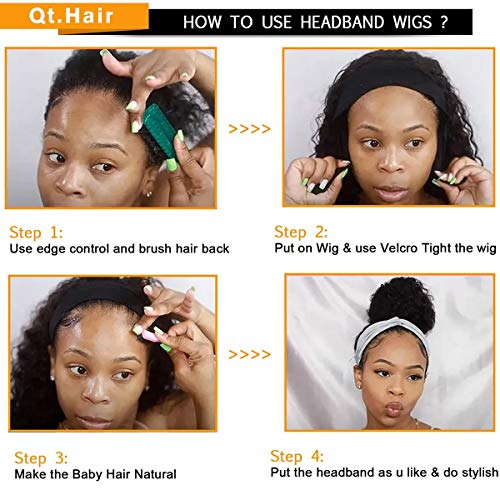 Synthetic Headband Wig - Image 9
