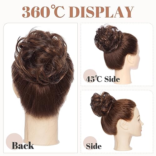 Synthetic Messy Bun Hair Piece for Women - Image 101