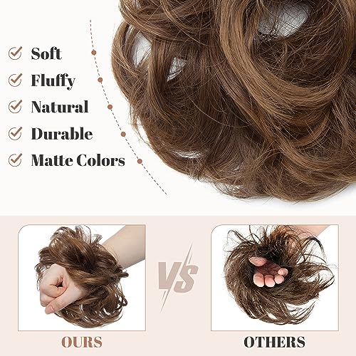 Synthetic Messy Bun Hair Piece for Women - Image 110
