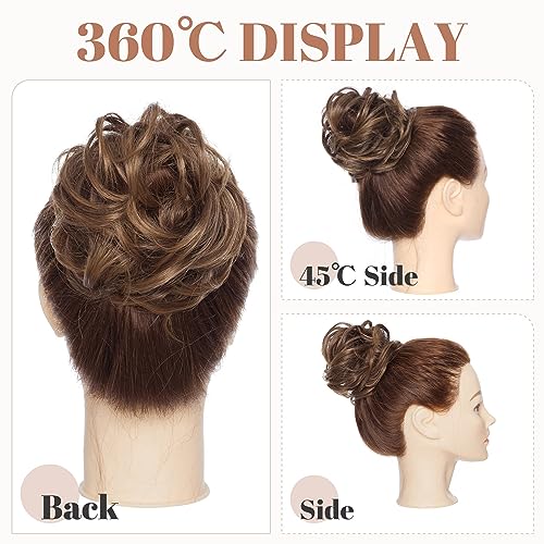 Synthetic Messy Bun Hair Piece for Women - Image 111