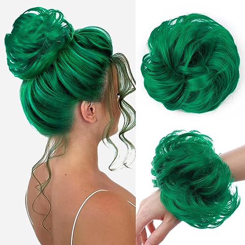 Synthetic Messy Bun Hair Piece for Women - Image 12