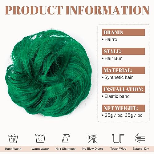 Synthetic Messy Bun Hair Piece for Women - Image 13