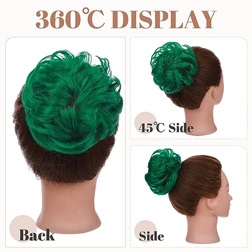 Synthetic Messy Bun Hair Piece for Women - Image 16