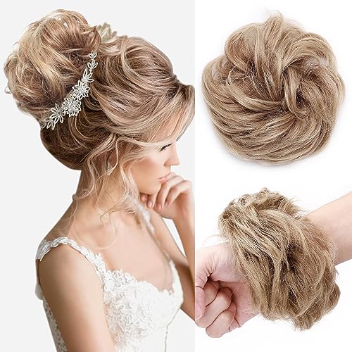 Synthetic Messy Bun Hair Piece for Women - Image 27