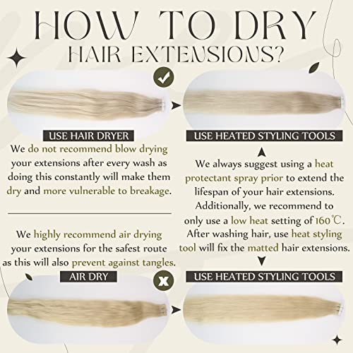 Tape in Hair Extensions Human Hair - Image 124