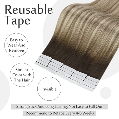 Tape in Hair Extensions Human Hair - Image 127
