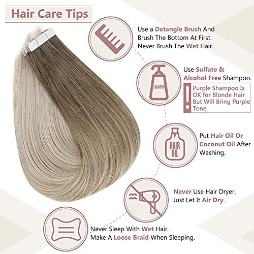 Tape in Hair Extensions Human Hair - Image 145