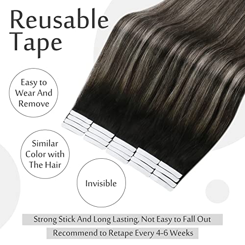 Tape in Hair Extensions Human Hair - Image 163