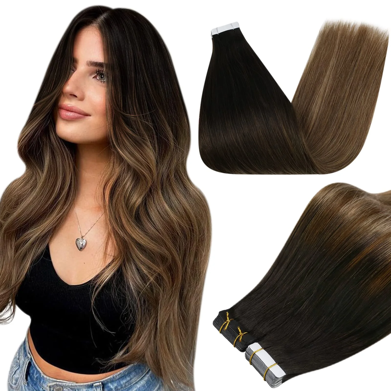 Tape in Hair Extensions Human Hair - Image 18