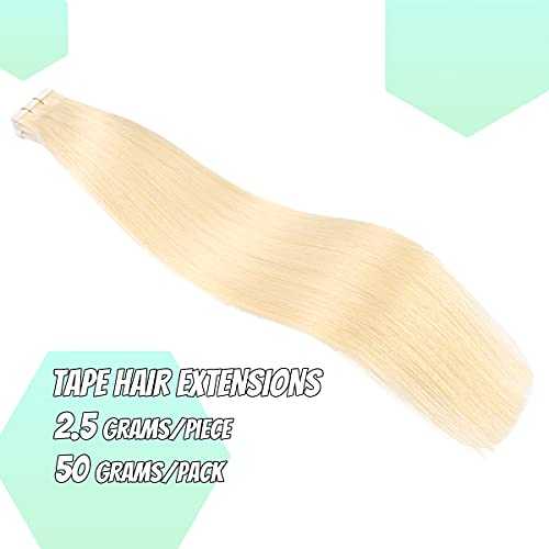 Tape in Hair Extensions Human Hair - 20 Pcs 50 Grams - Image 10